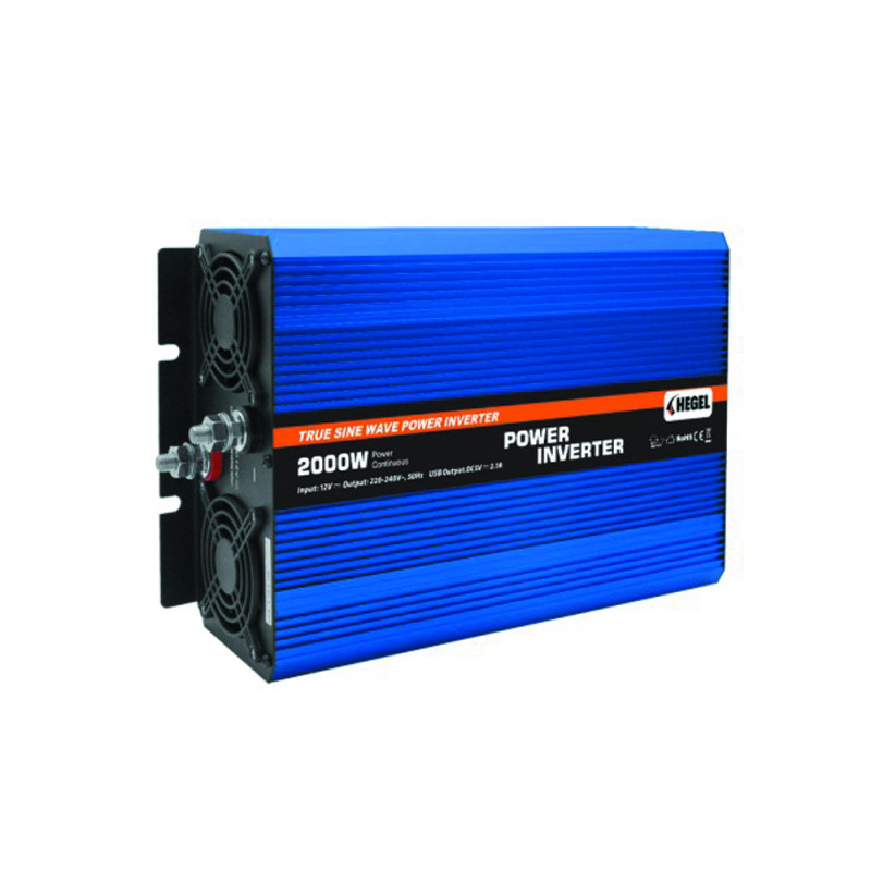Tam Sinüs İnverter 2000W 12V Hegel