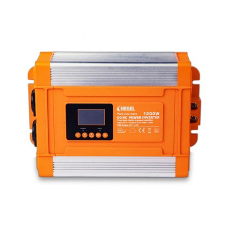 Tam Sinüs PX Serisi İnverter LCD Göstergeli 1200W 12V Hegel  Ürün Açıklaması: