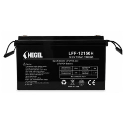 HEGEL 12.8V 150Ah LiFePO4 Lityum Akü Dahili BMS Derin Deşarj Teknolojisi