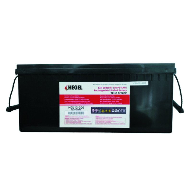 Lityum Akü 12.8V 200Ah Lifepo4